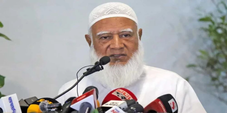 Dr. Shafiqur Rahman, Ameer of Jamaat-e-Islami, file photo