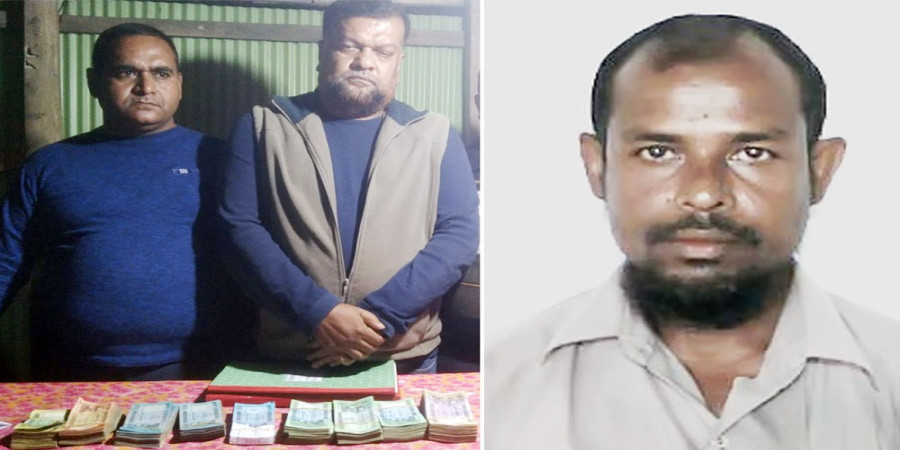 Subrata Adhikari, Sheikh Shamim Anwar Babu, and Khan Moniruzzaman. Photo: Collected