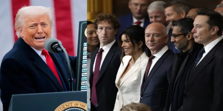 Trump’s Tariff Shock Wipes Out $208 Billion from World’s Wealthiest in a Day Photo: Collected