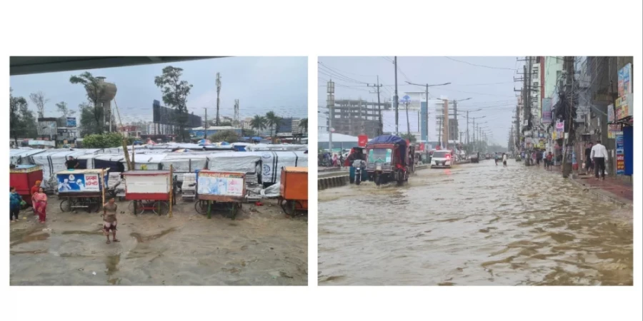 Coastal Inundation and Severe Weather Batter Cox’s Bazar: Dozens of Villages Flooded Photo: Collected